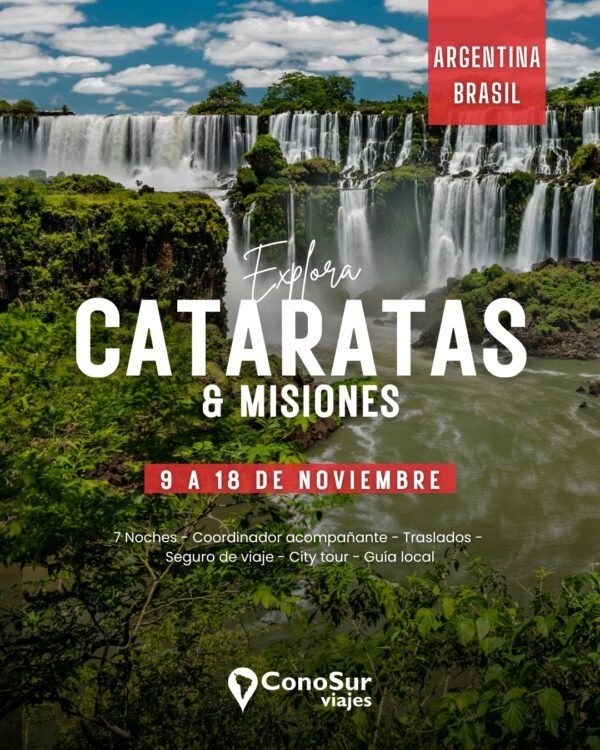 Cataratas del Iguazú y Misiones Milenarias